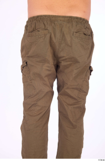 Dash brown cargo pants casual dressed thigh 0005.jpg